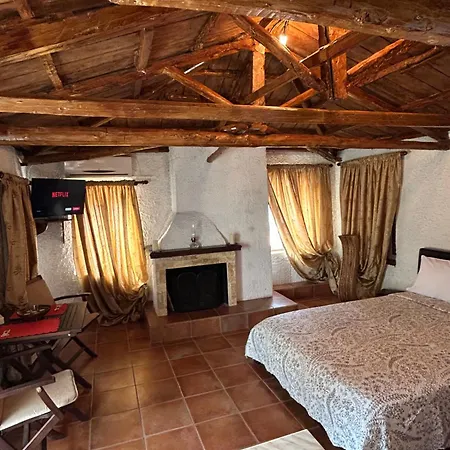 εξοχή-with Fireplace And View To The Sea Hétvégi ház *