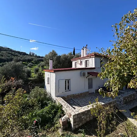 Landhuis εξοχή-with Fireplace And View To The Sea Eliki