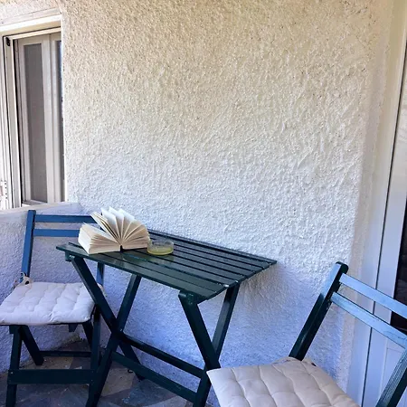 εξοχή-with Fireplace And View To The Sea Hétvégi ház *