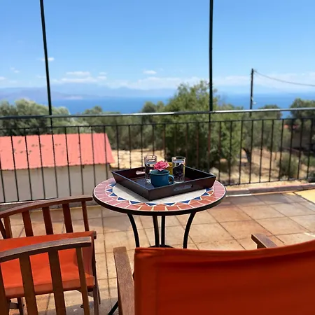 εξοχή-with Fireplace And View To The Sea * Eliki