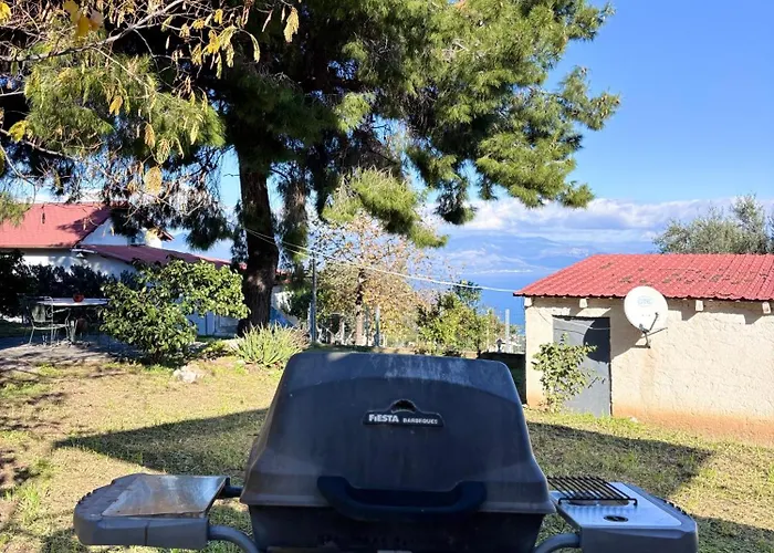 εξοχή-with Fireplace And View To The Sea *