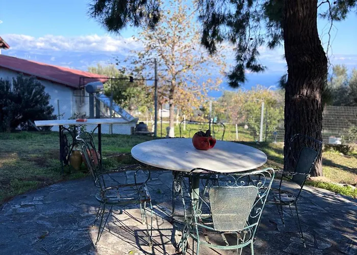 εξοχή-with Fireplace And View To The Sea *