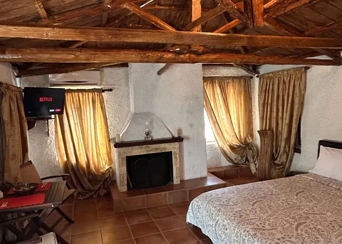 Δωμάτια Εξοχή-With Fireplace And View To The Sea Casa de Campo *