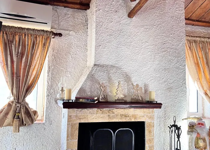 εξοχή-with Fireplace And View To The Sea *