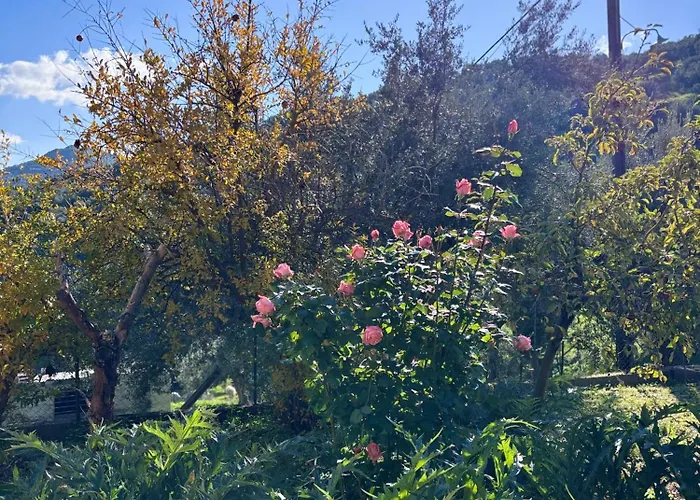 Landhuis Δωμάτια Εξοχή-With Fireplace And View To The Sea