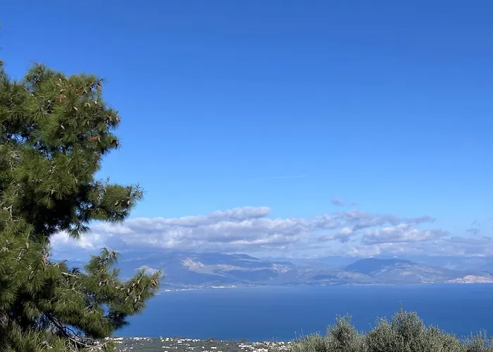 εξοχή-with Fireplace And View To The Sea Eliki