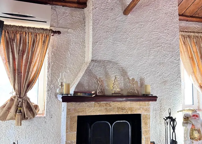 Δωμάτια Εξοχή-With Fireplace And View To The Sea Eliki